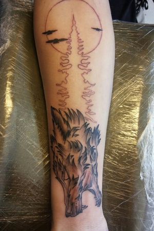 Tattoo by omega ink studio