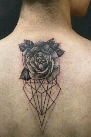 Linear Tattoo / Cover-up/ B&G