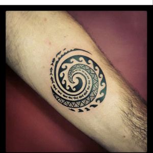 #boreo #spiral #tribal #tribaltattoo INSTAGRAM the_sym_tattoo 