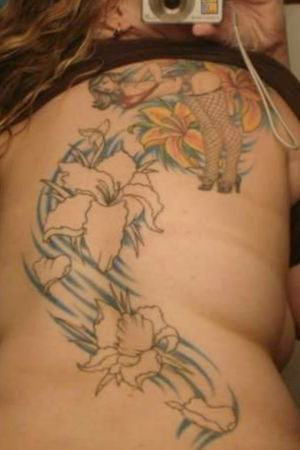 My back piece...just need touch up and one more session!