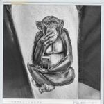 #monkeytattoo #MonkeyBob #monkey #smoking #coffeelover #monkeybusiness #tattooart 