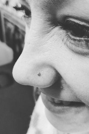 Nostril piercing 