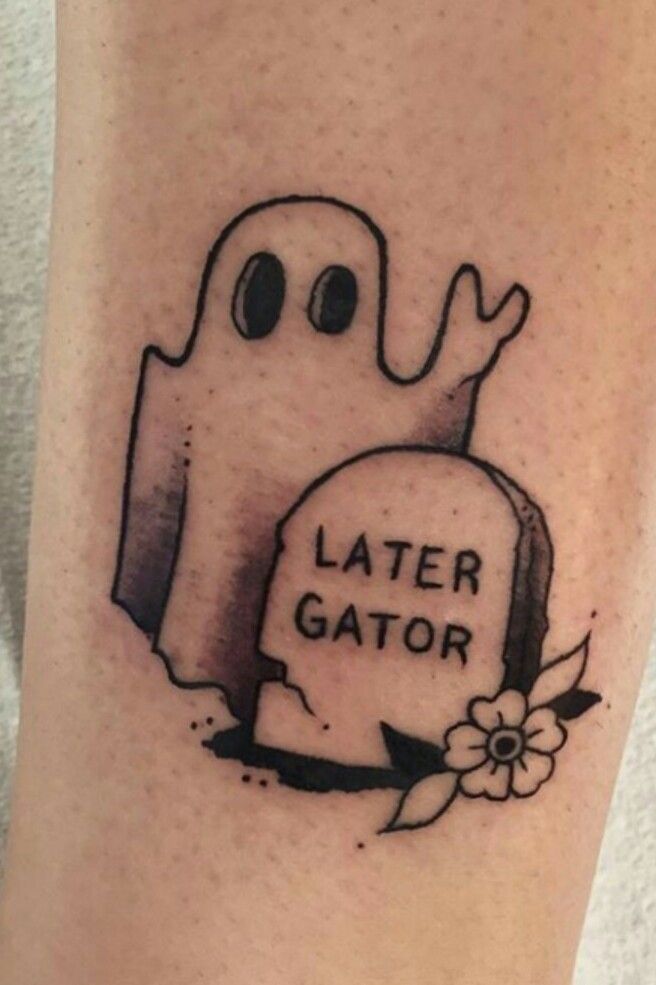 Buy Ghost Temporary Tattoo  Small Ghost Ankle Tattoo Online in India  Etsy