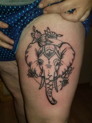 1st elephant I done, only been working for about a year
