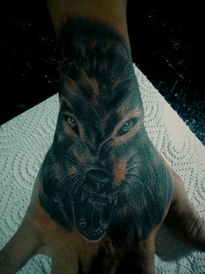Wolf Hand! // Jucha Tattoo // Bogota