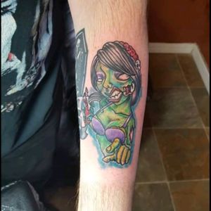 Zombie Pinup Girl