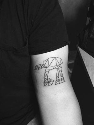 AT-AT tattoo. (2016)
