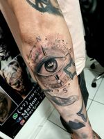 Eye tattoo #blackandgreytattoo #tattooartist #Tattoodo 