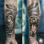 Realistic Tiger Black&Grey Tattoo #blackandgray #art #artist #tattoos #tattooing #tattoo #tattoomag #inK #inkdmag #tattoomagazine #tattoos_of_instagram #tattoolifemagazine #tattooinstagram #tattoomania #tattoocultur #tattoocomunity #tattooculturmagazine #tattooare #besttattoos #tattooed #tattoooftheday #picoftheday #realistictattoo #tiger #tigertattoo #tigertattooidea 