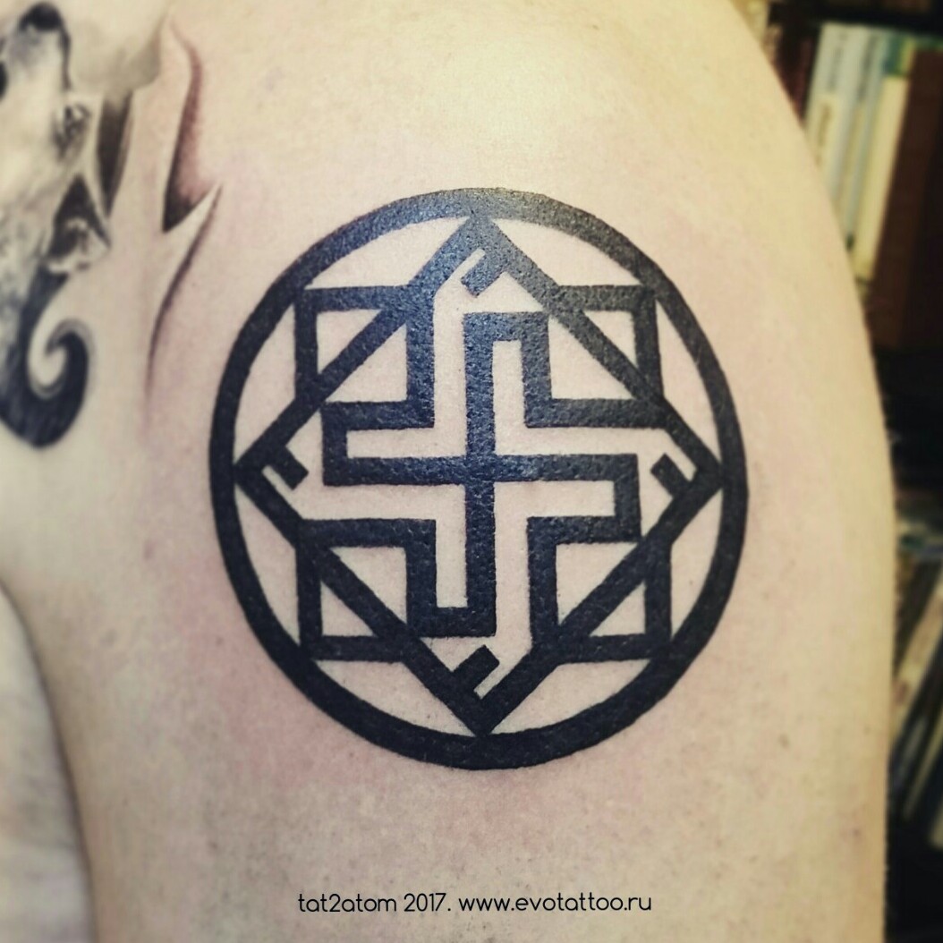 Tattoo uploaded by Вадим • Татуировка - символика - Валькирия. Славянскийоберег валькирия считается символом чести, мудрости, благородства исправедливости. Готовая татуировка. Тату мастер Вадим. Студияхудожественной татуировки и пирсинга Evolution ...