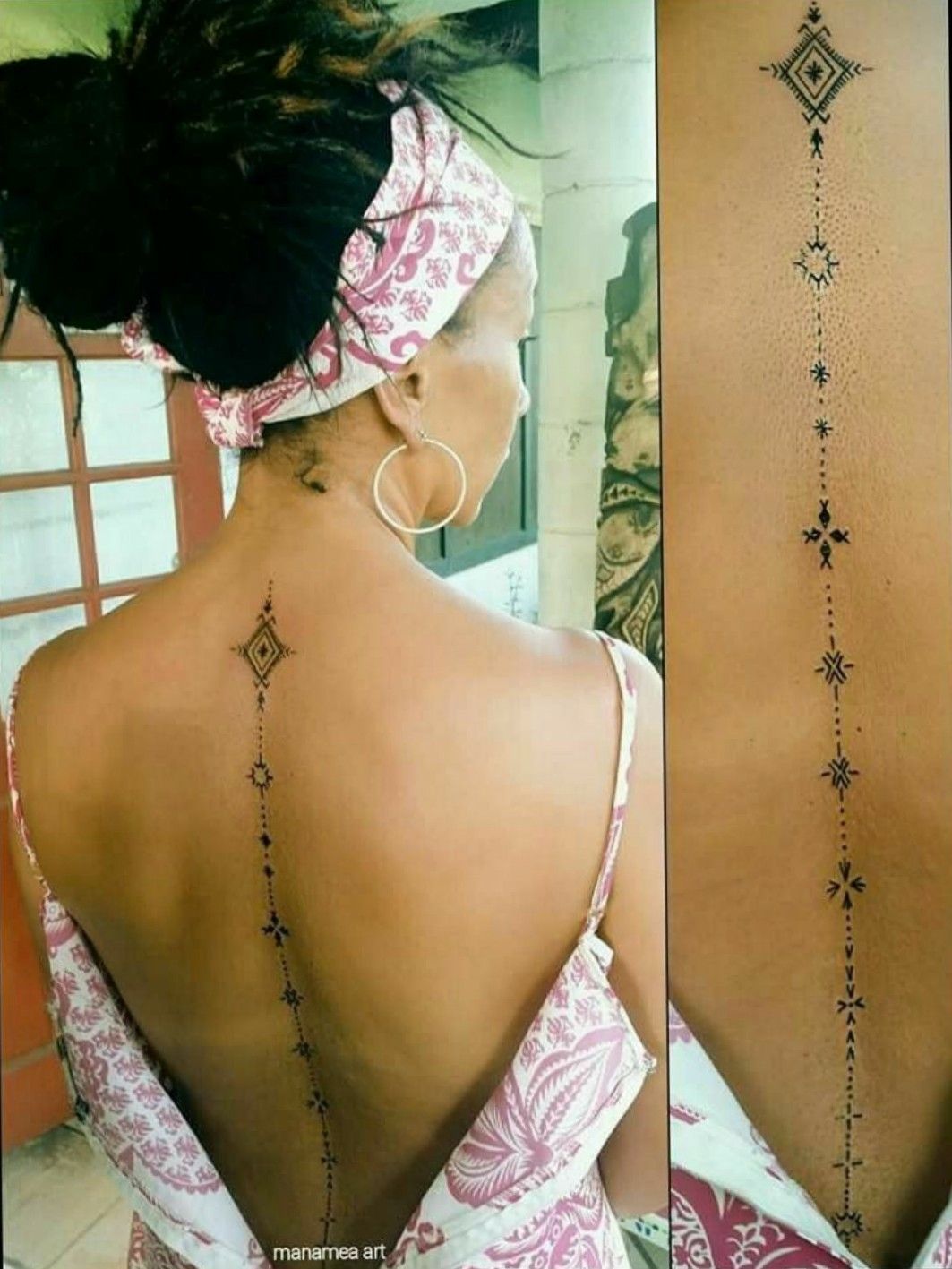 17 Spine Tattoo Designs That Will Chill You To The Bone  Spine tattoos for  women Spine tattoo Tattoo trends