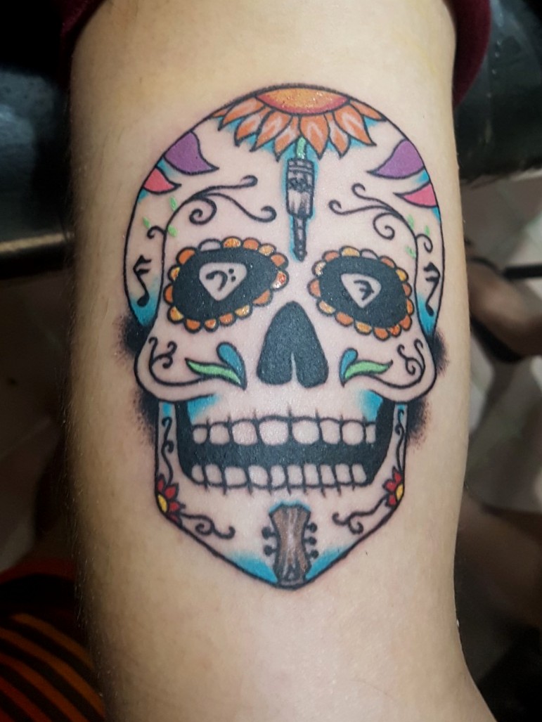 Sugar Skull And Calavera Tattoo Meaning and Design Ideas  Saved Tattoo