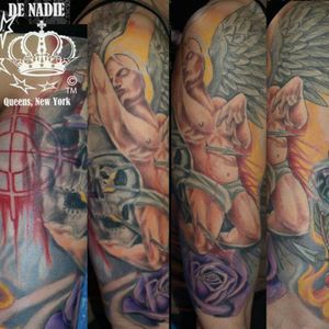 Tattoo artist Queens NY INFIERNO DE NADIE