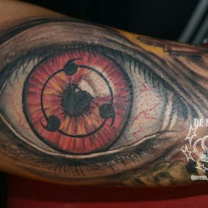 Eye tattoo by INFIERNO DE NADIE Queens NY