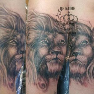 Lion tattoo  INFIERNO DE NADIE Queens NY