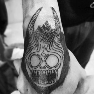 #FilosinkTattoo #DarkArt #Tattoodo #blacktattoo #Demon #Hand