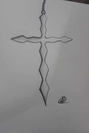 This is my sketch of a tattoo.