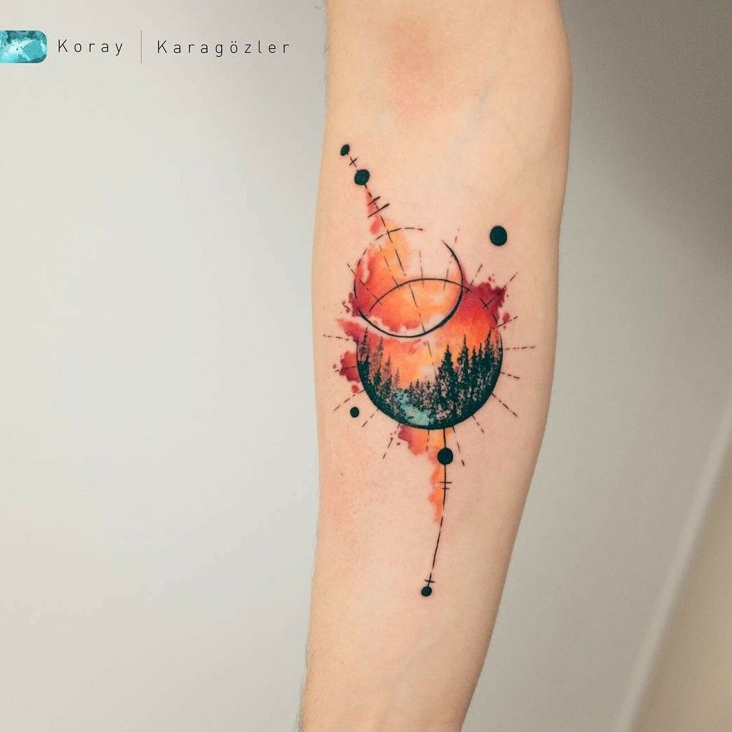 Sunset Tattoo Meanings  How Unique Is Your Tattoo