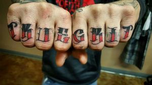 True Grit Hand Tattoo