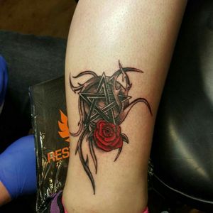 Pentagram Rose