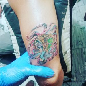 Octopus Flahs Tattoo