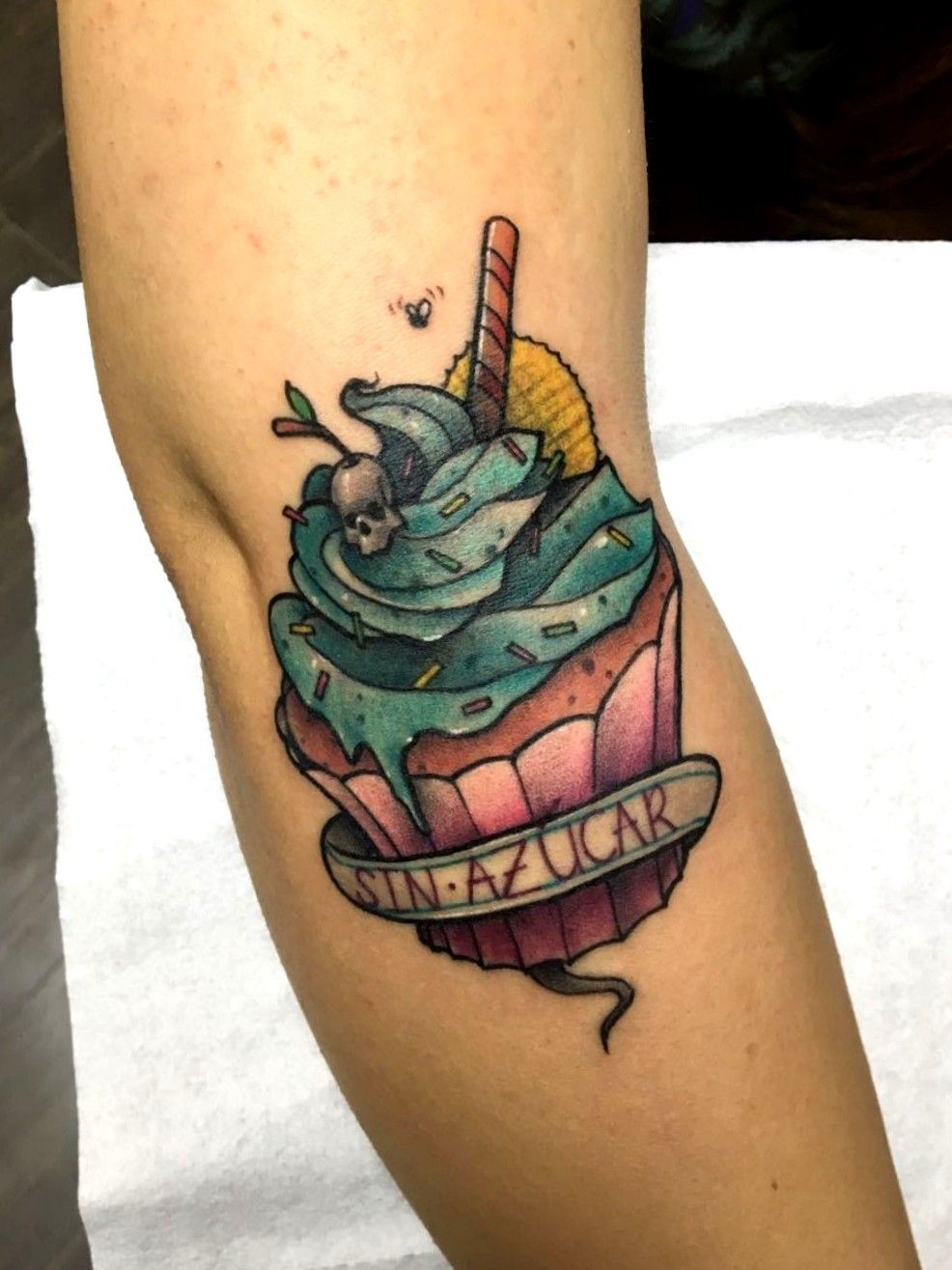 55 Adorable Cupcake Tattoos with Meanings and Ideas  Body Art Guru