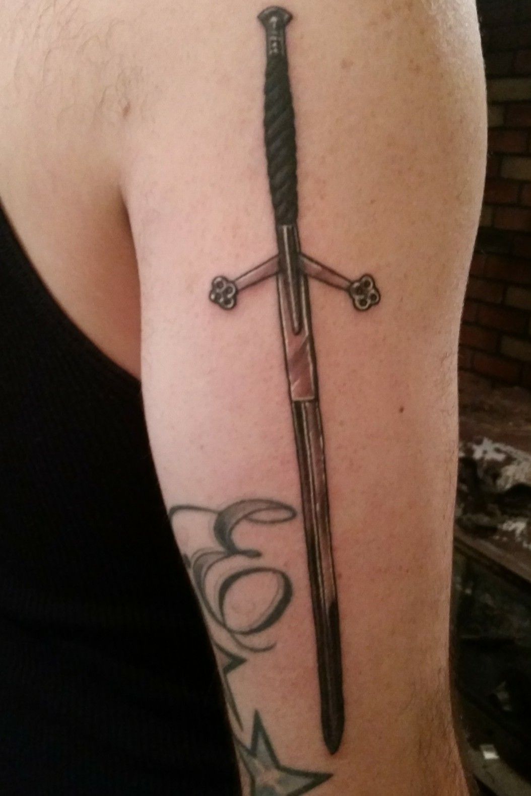 TattooGrid on Twitter Detailed Sword Tattoo by vicink  httpstco4RTfREwEb3 httpstcoihrar3Pwhg  Twitter