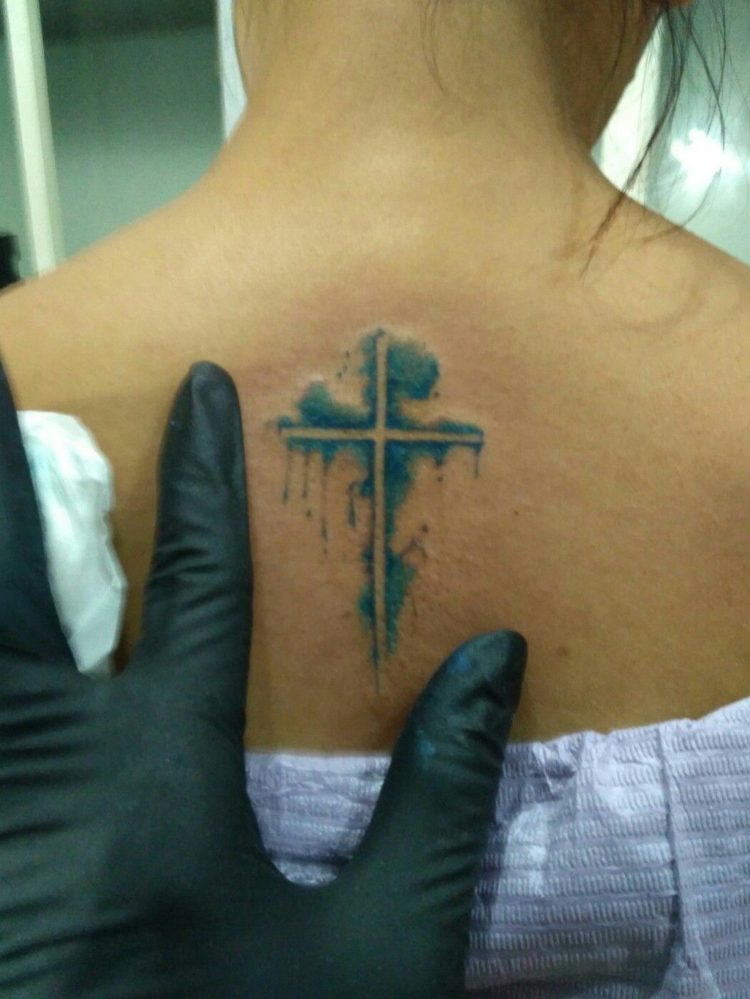 Amazoncom Cross Tattoo
