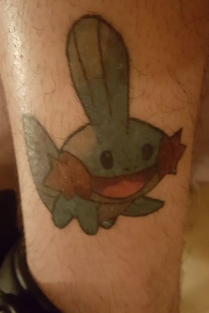 My first tatoo #pokemon  #mudkip #france 
