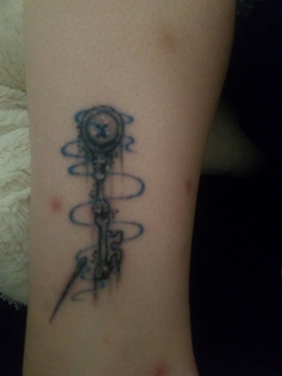 Coraline Key tatt  Creative tattoos Coraline tattoo Key tattoos