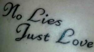 First tattoo... words I live by