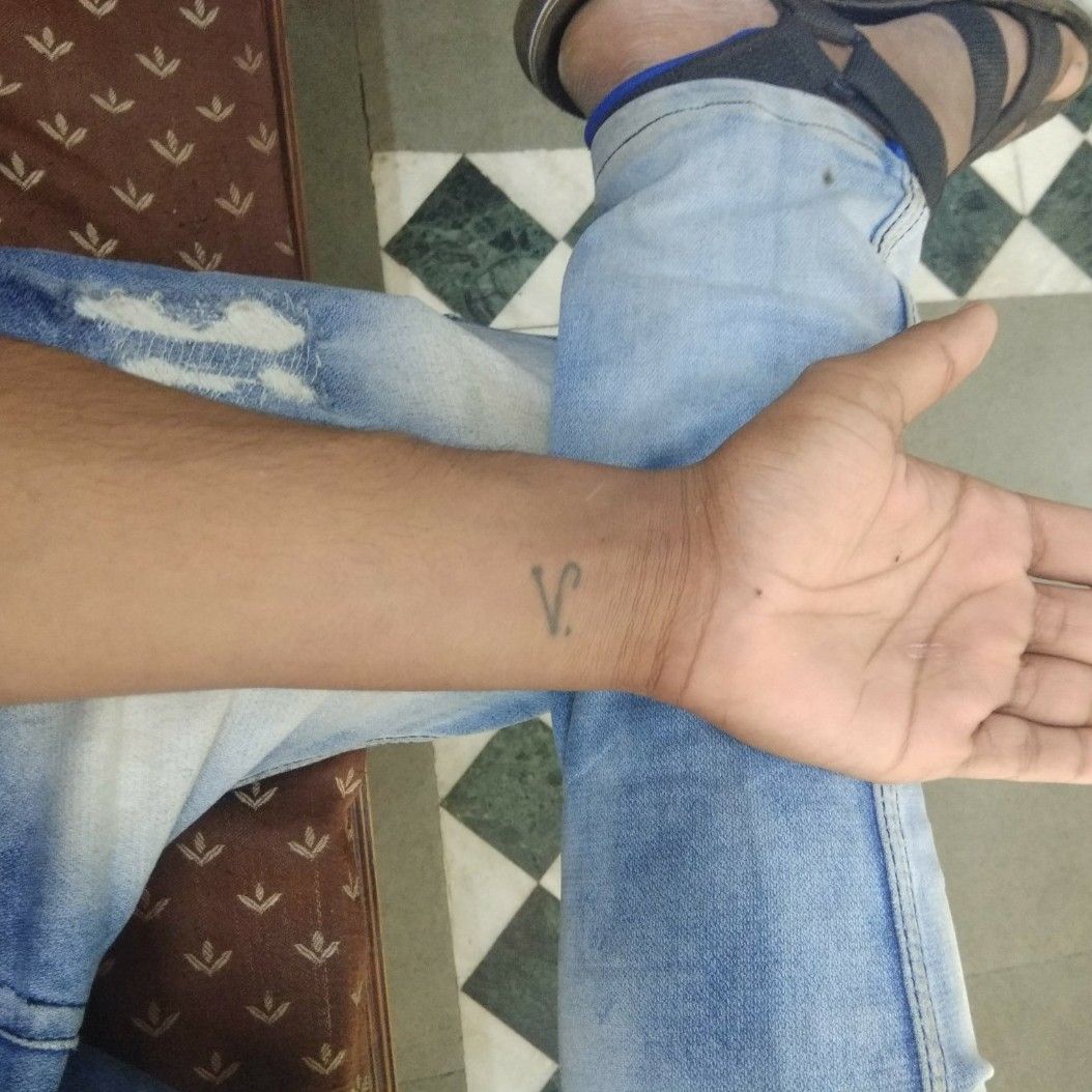 Yogita name with wings heart n heartbeats  Yogita name tattoo design happy  customer   By SRK TATTOO  Facebook