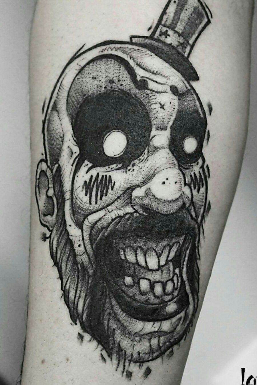 Update more than 61 captain spaulding tattoo flash latest  incdgdbentre