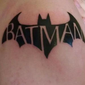 This is my first tattoo, I got it because I love batman, and it's in the style of the arkham games, I have plans to make it a full sleeve soon