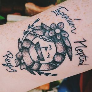 Kingdom of Neptune by Adam Starbug, Crooked Mile Tattoo
