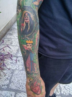 Disney tattoo sleeve