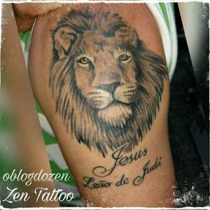 Zen Tattoo - Leão. Em andamento... Lion in progress... #zentattoo #mrrock #oblogdozen #leao #lion #tattoo #tatuagem #tatuaje #tatouage #tatuaggio #eletricink #everlastcolors #instattoo #inklovers #inklife #tattoomasters #tattoolife #tattoolovers