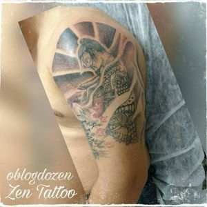 Zen Tattoo - Samurai.#damurai #japanesetattoo #zentattoo #mrrock #oblogdozen #tattoo #tattoos #tattoosp #tattoobrazil #tatuagem #tatuagens #tatuagemsp #tatuagembrasil #tatuaje #tatuajes #tatuajebrazil #tatuaggio #tatuaggi #ink #inked #inklove #inklovers #inkbrasil #instattoo