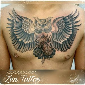 Zen Tattoo - Coruja.#coruja #owl #zentattoo #mrrock #oblogdozen #tattoo #tattoos #tattoosp #tatuagem #tatuagens #tatuagemsp #tatuaje #tatuajes #tatuaggio #tatuaggi #taquaritinga #taqua #eletricink #everlastcolors #inkbrasil #inklife #inklovers #instattoo #ink #inklove #inked