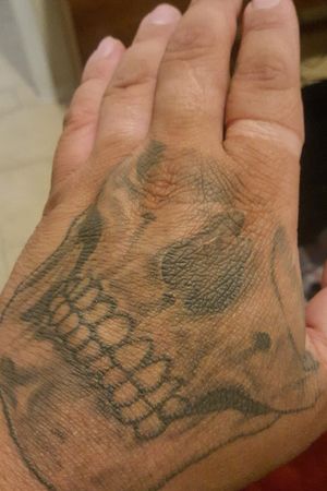 Skull hand hurt like hell too! By: Matthew Cassares 