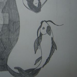 Koi Fish I drew for a class final
