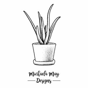 A lovely aloe vera, I'd love to tattoo this dotwork design!