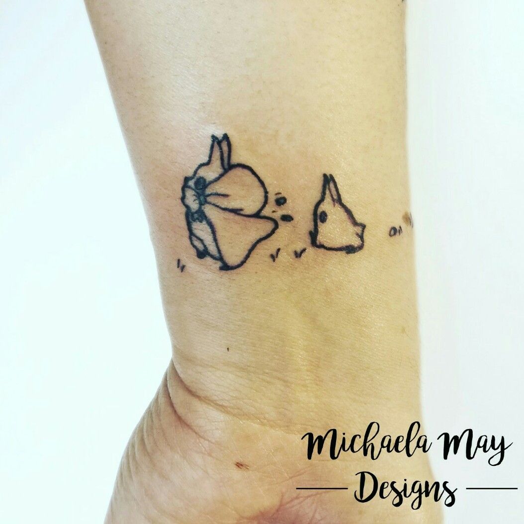 Tattoo Uploaded By Michaela May Two Little Totoro S I Love These Little Characters From My Neighbor Totoro And I Had So Much Doing This Tattoodo
