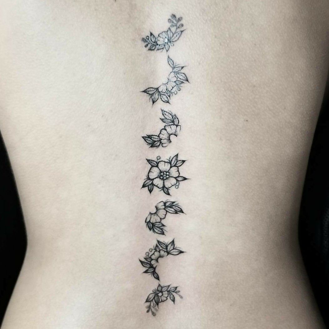 Share 80+ floral moon phases tattoo best - in.cdgdbentre