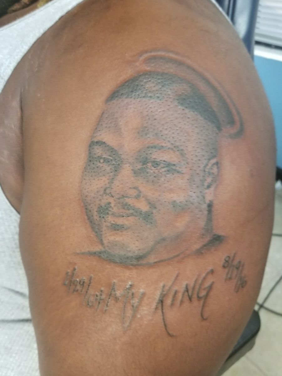Tattoo uploaded by DeMarcus Bradley • My angel king • Tattoodo