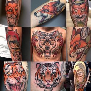 Mix 2017 #tattooart #tattoo #tattooartist #tattooedgirls #tattoed 