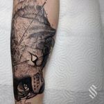 #ink #tattoo #inked #tattoos #black #blackwork #sketch #wolf 