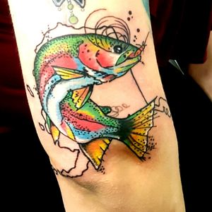 #fishtattoo #tattoodo #Tattoo @alaskatattoos