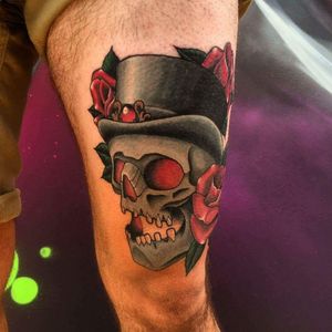 Done by Lex van der Burg - Resident Artist#tat #tatt #tattoo #tattoos #tattooart #tattooartist #color #colortattoo #neotraditional  #neotraditionaltattoo #skull #skulltattoo #ink #inked #inkedup #inklife #inklovers #amazingink #amazingtattoos #art #legtattoo #bergenopzoom