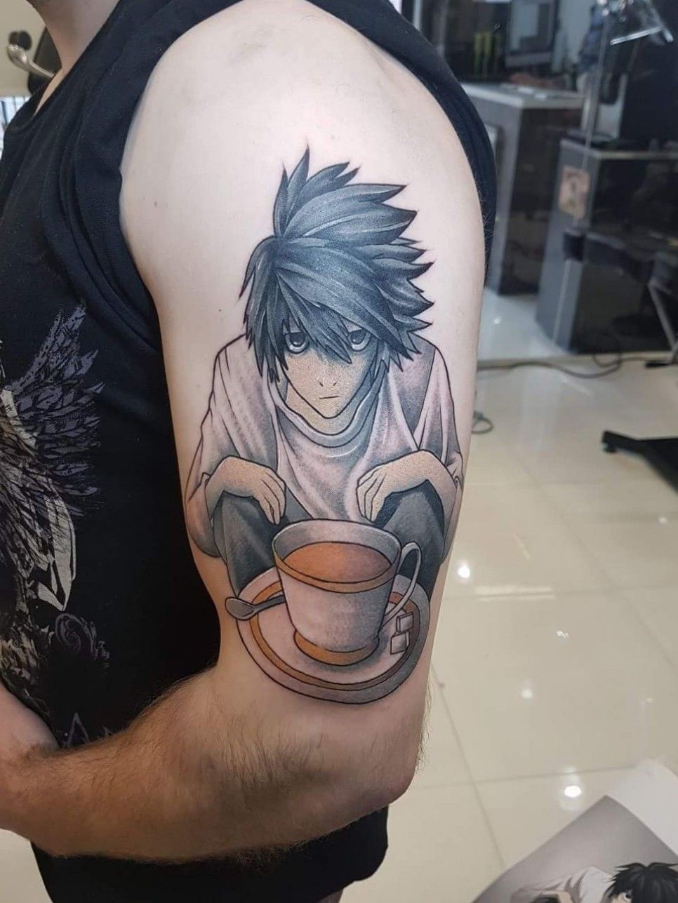 my death note tattoo  rdeathnote